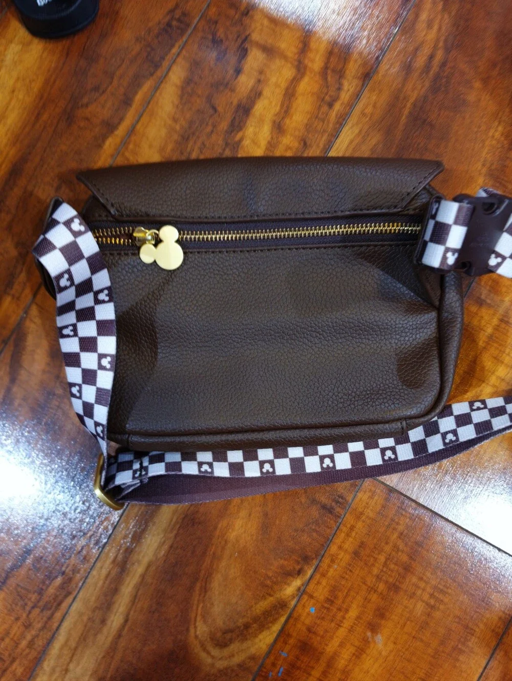 Freshly Picked Disney Mocha Mickey Mouse Park Pack Mickey SLING Bag Diaper Bag